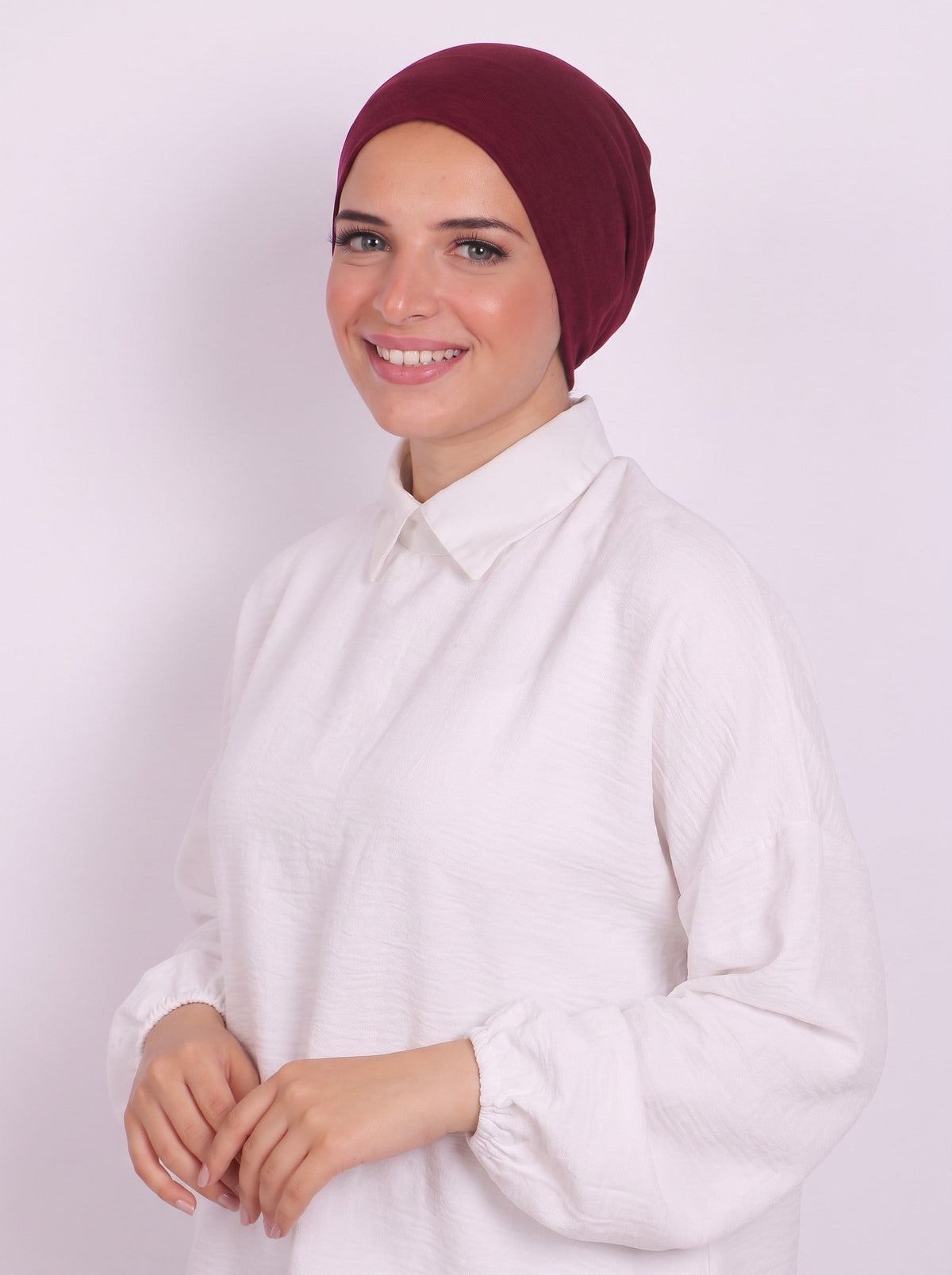 Seamless Bonnet - Burgundy