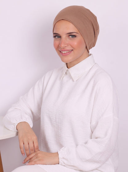 Seamless Bonnet - Cafe
