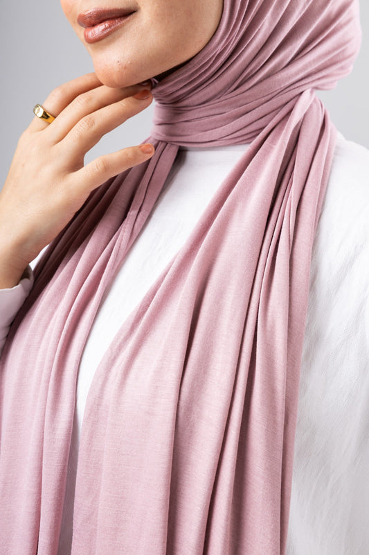Jel Scarf and Bonnet Set in Dark Cashmere #Color_Dark Cashmere