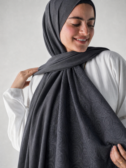 Half & Half Floral Black