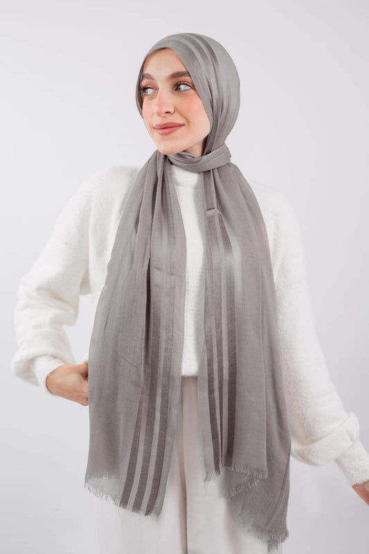 Linen Cotton With Satin