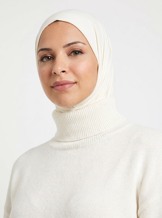 Ready Two Snap Hijab - Off White