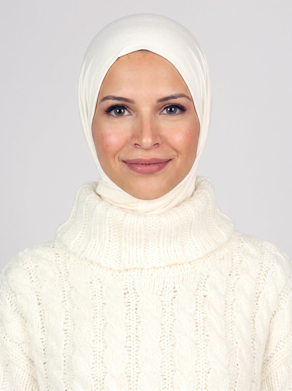 Ready Two Snap Hijab - Off White