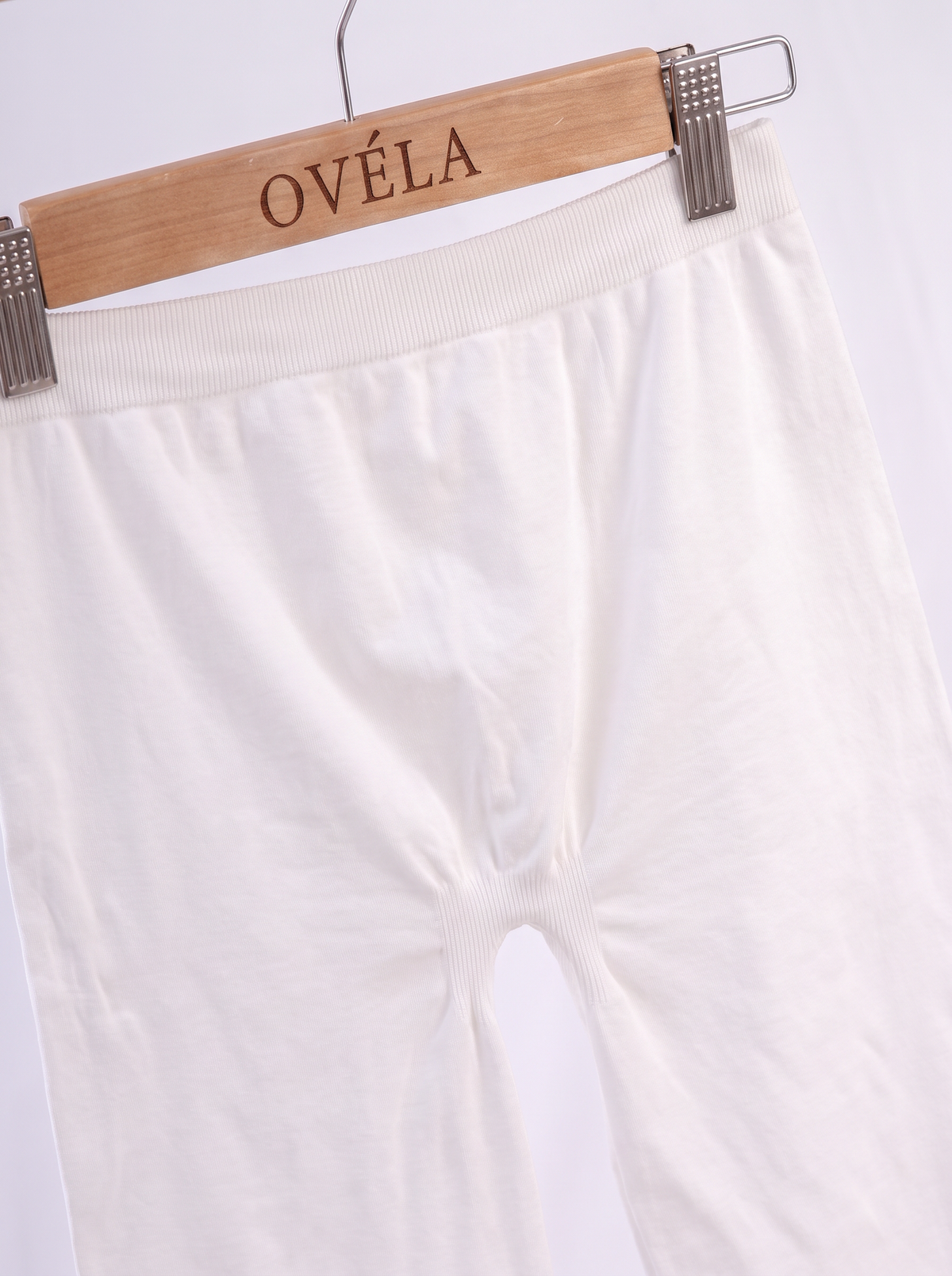 Smooth Layer Seamless Shorts in Off White #Color_Off White