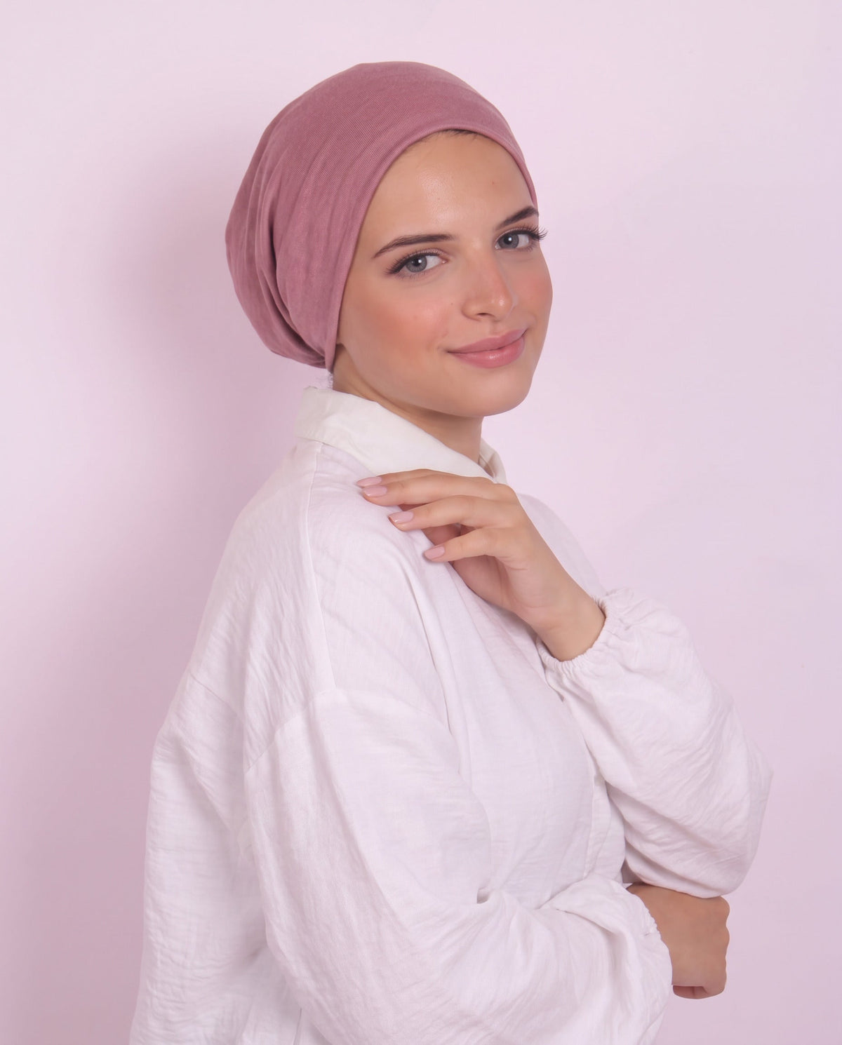 Seamless Bonnet - Pink