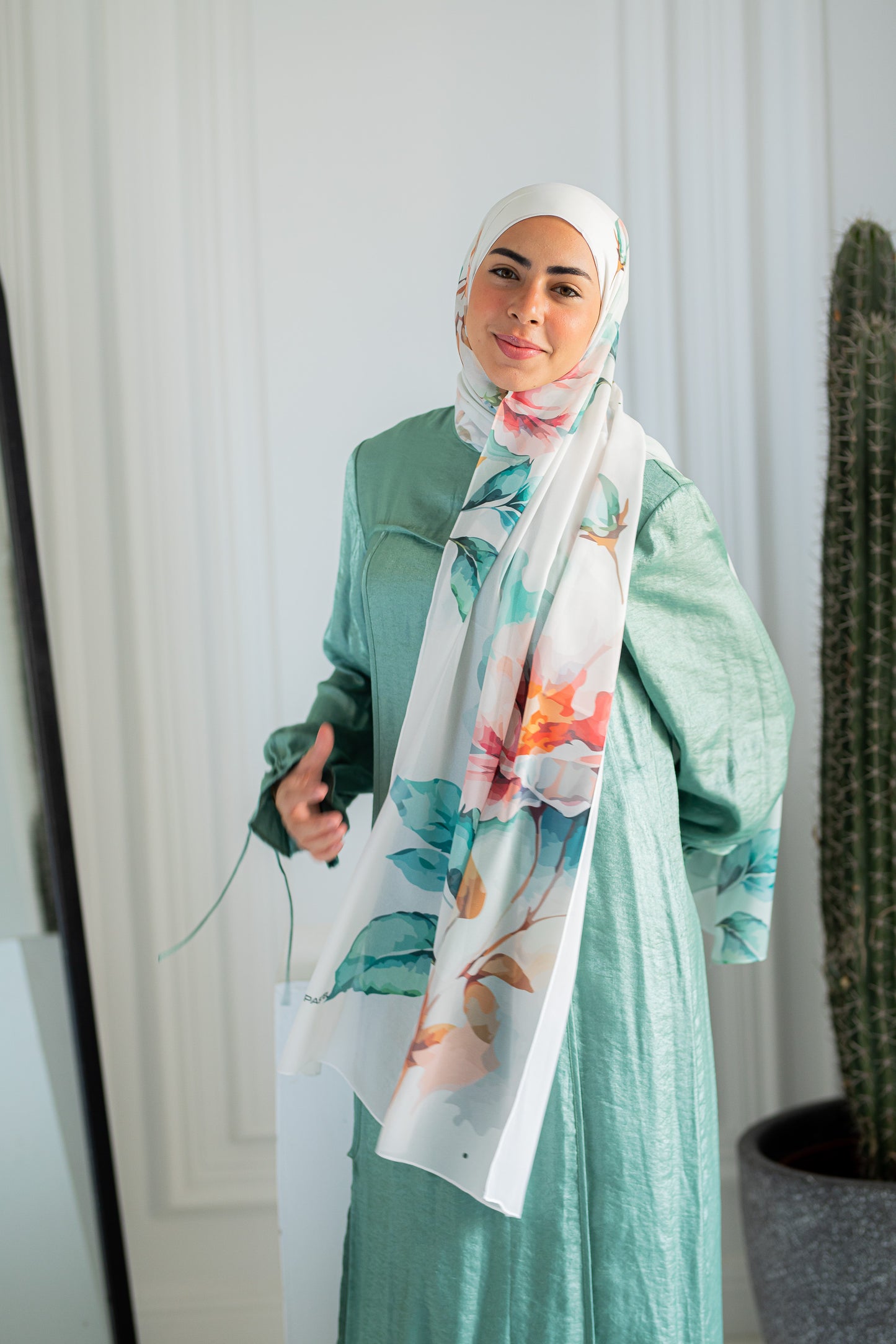 Crimson Charm Chiffon