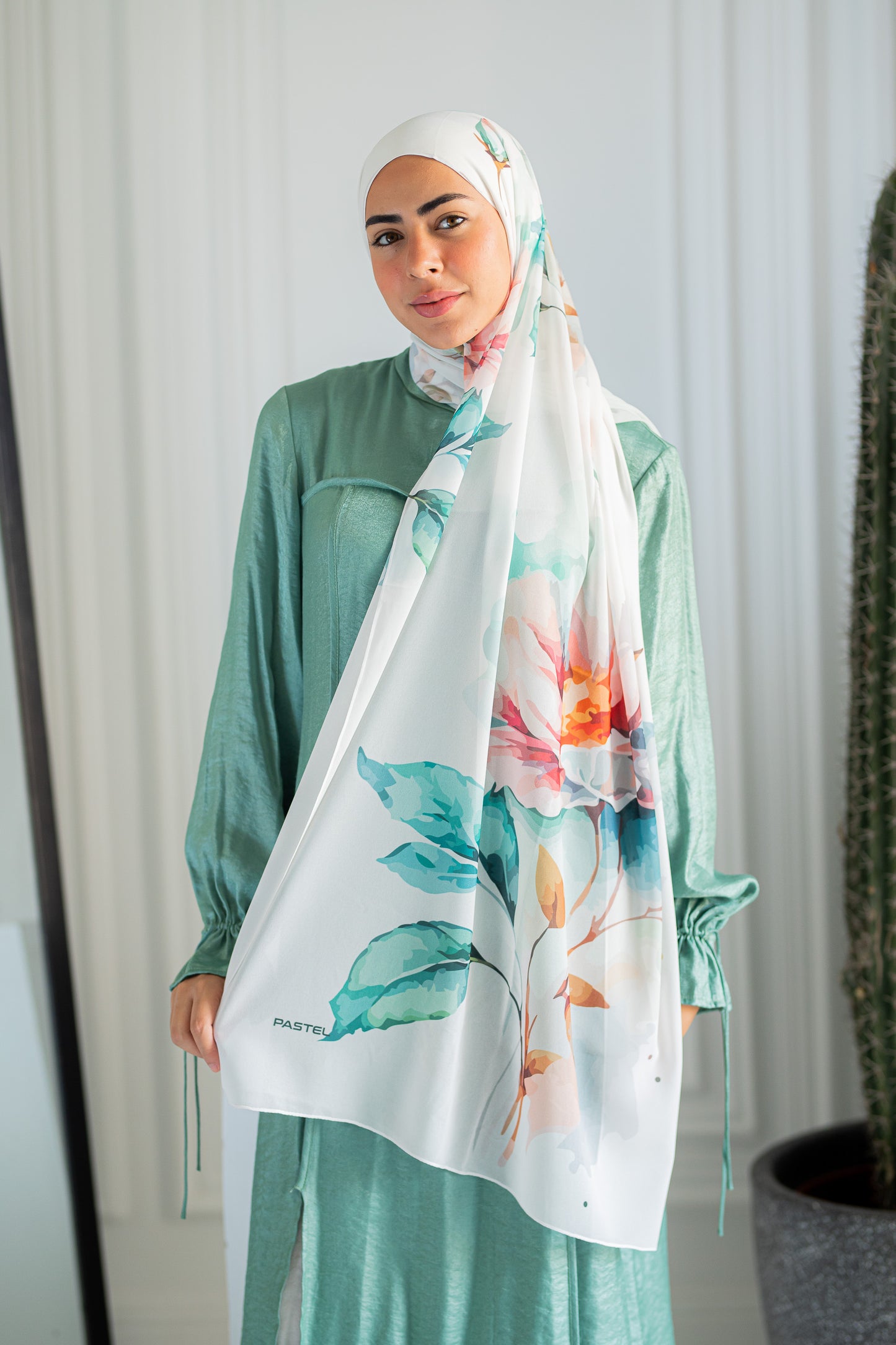 Crimson Charm Chiffon