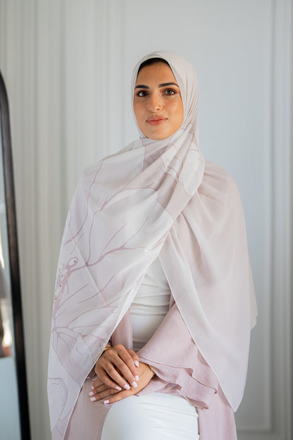 Rosette Drift Chiffon