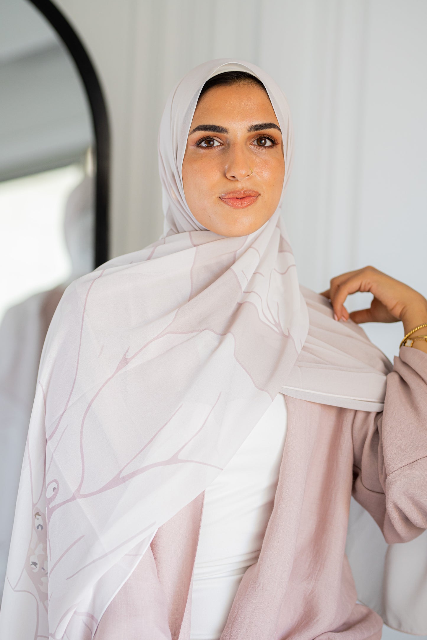 Rosette Drift Chiffon