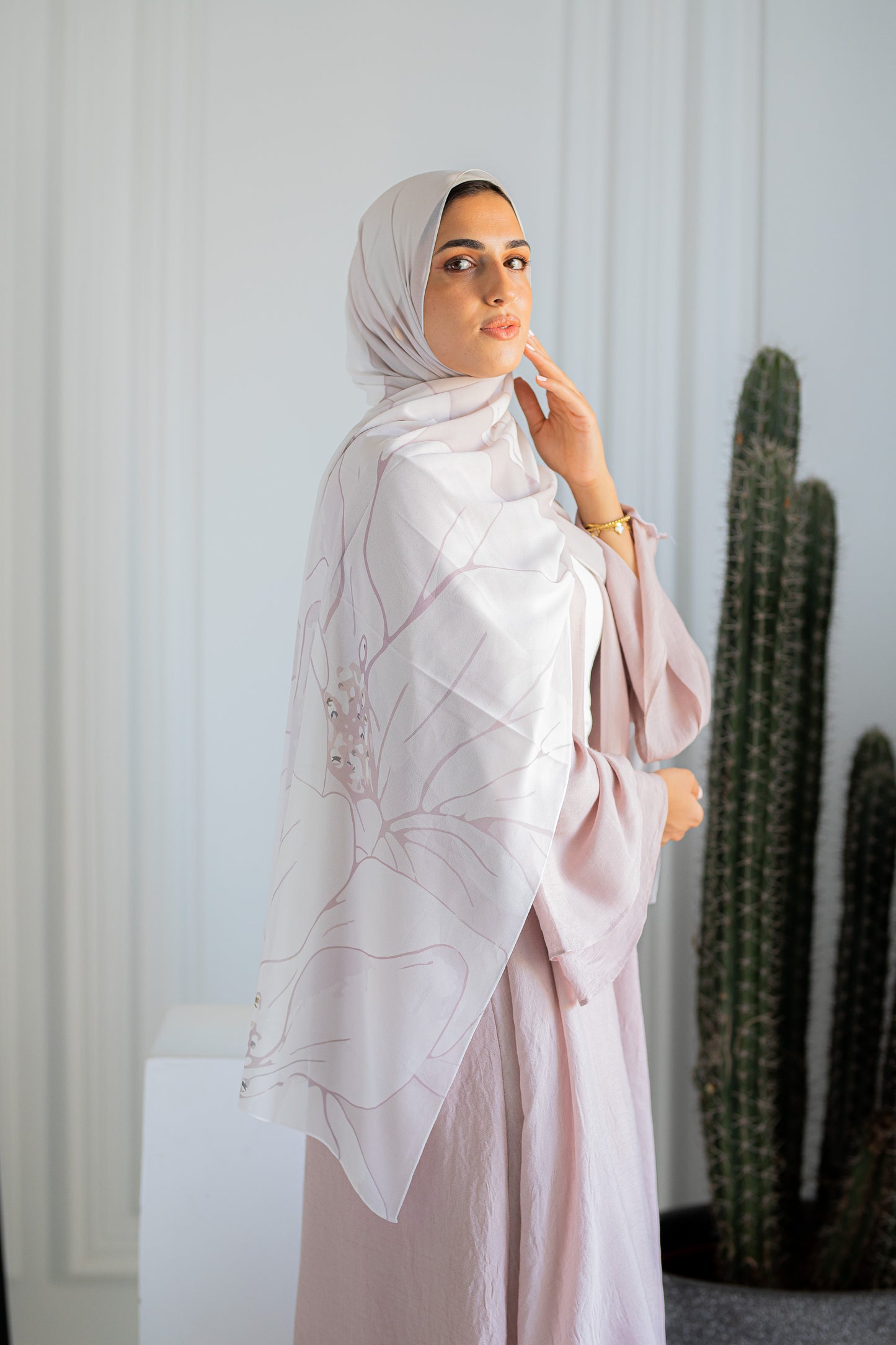 Rosette Drift Chiffon