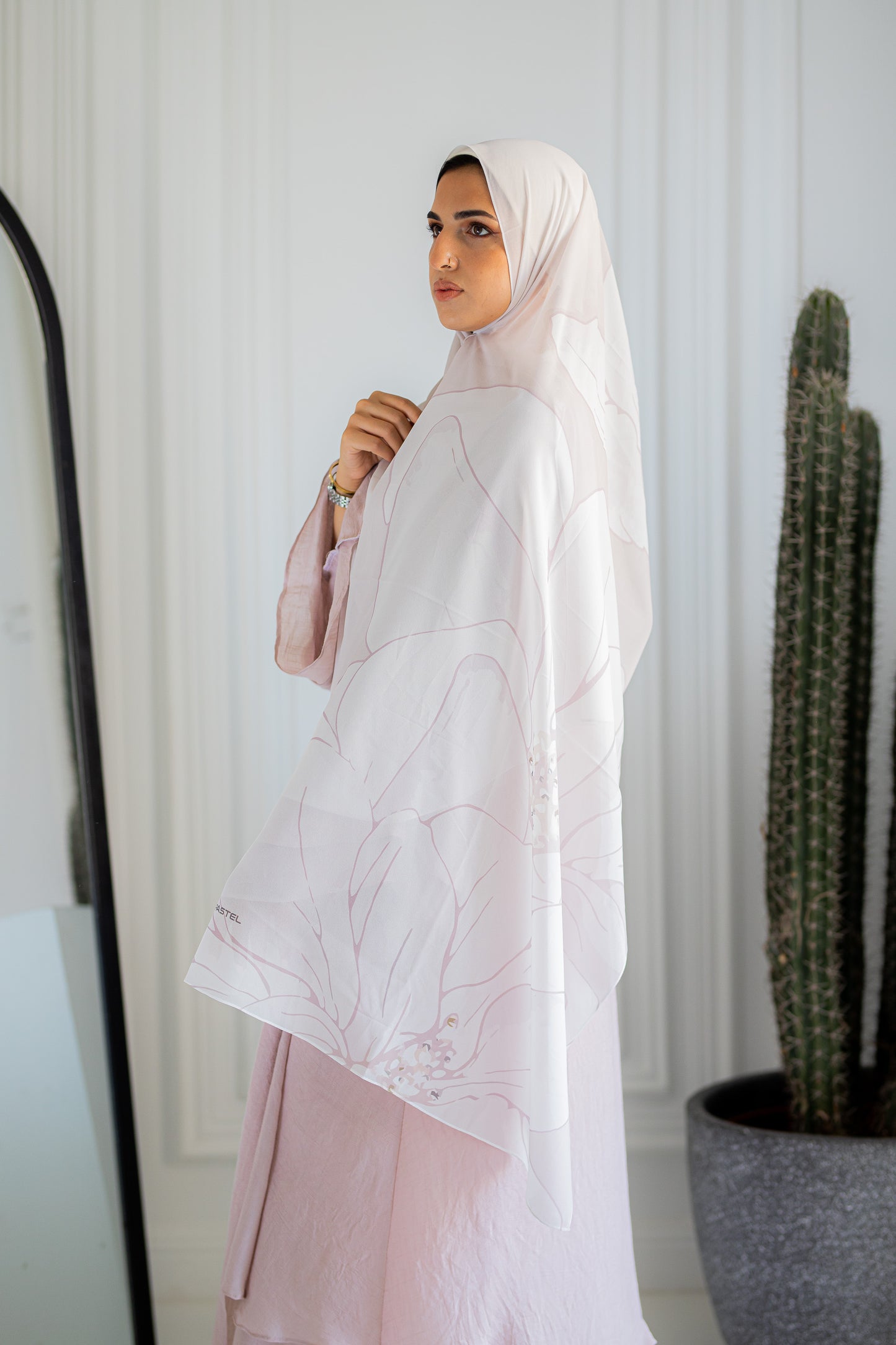 Rosette Drift Chiffon