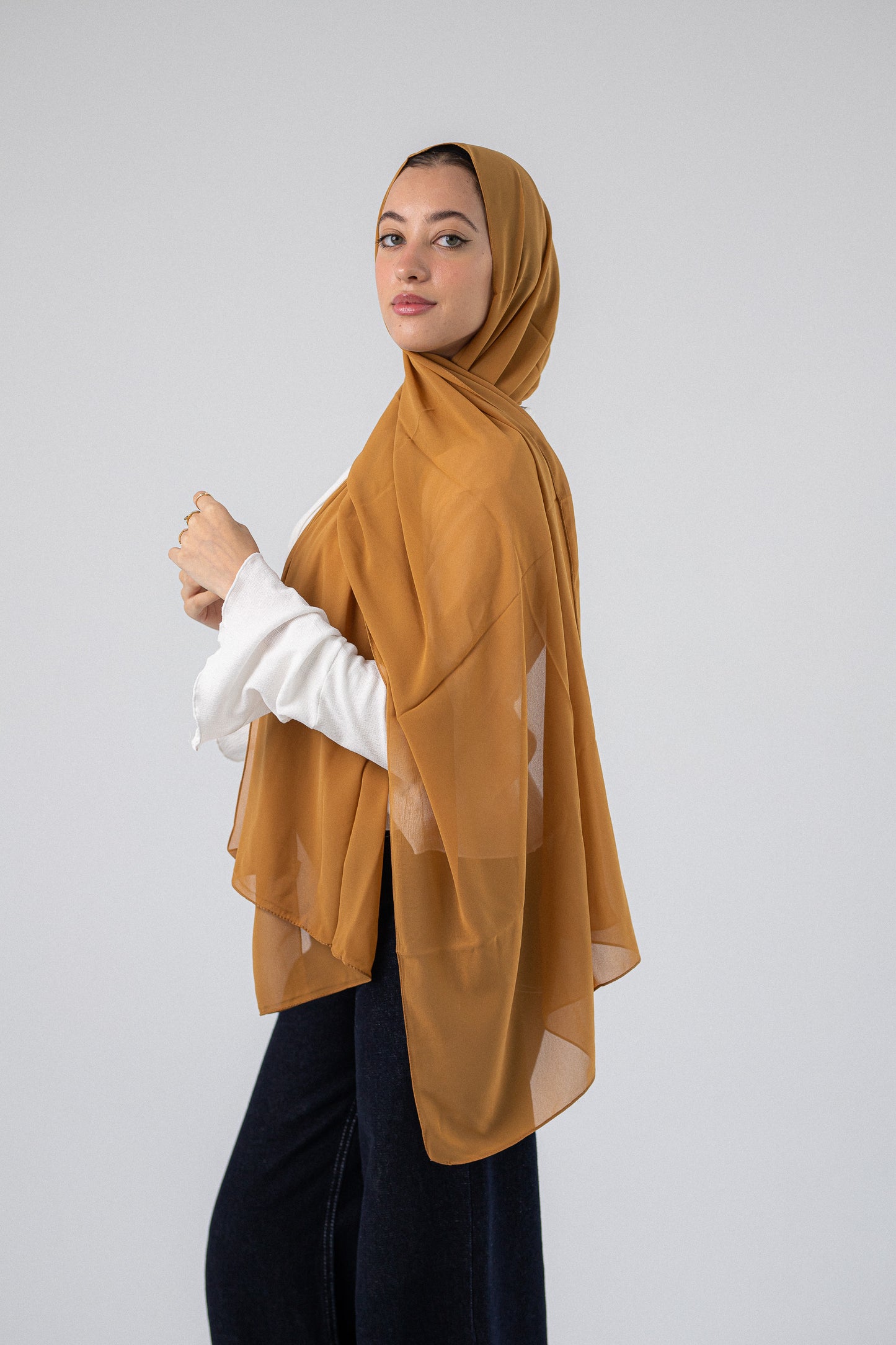 Plain Chiffon Caramel