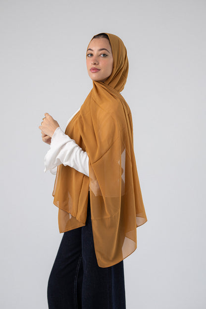 Plain Chiffon Caramel