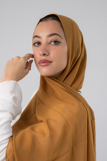 Plain Chiffon Caramel