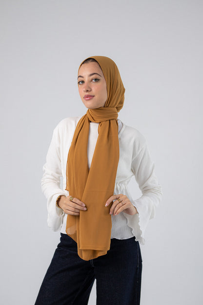 Plain Chiffon Caramel