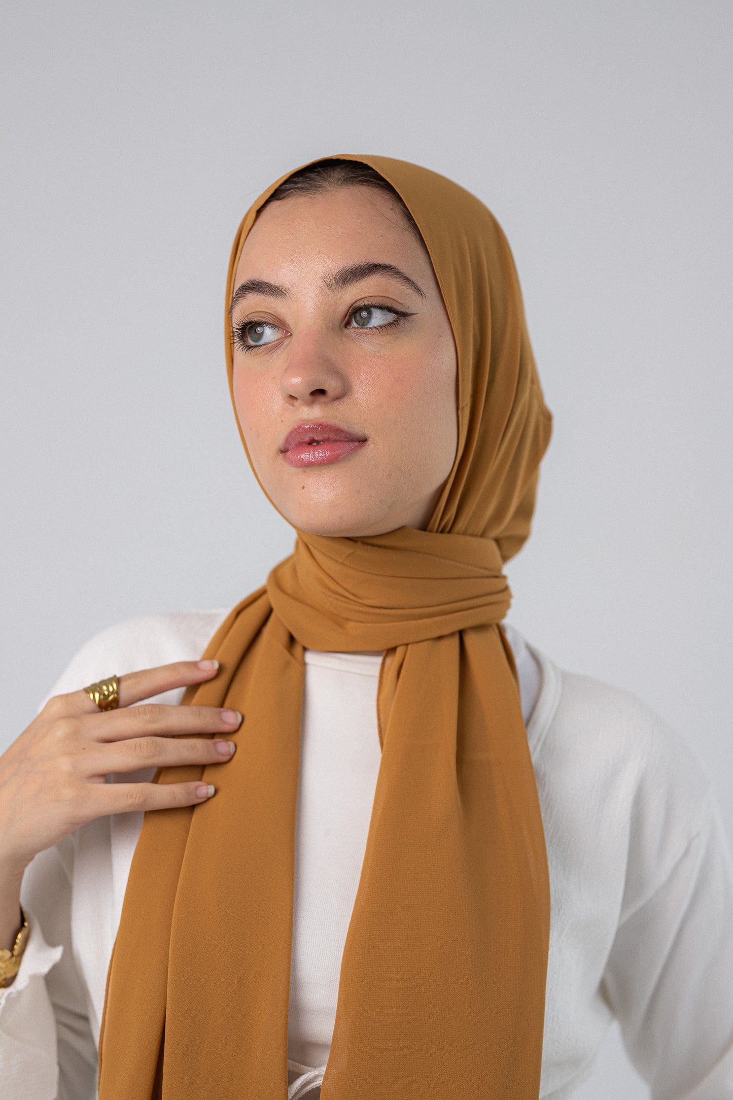 Plain Chiffon Caramel