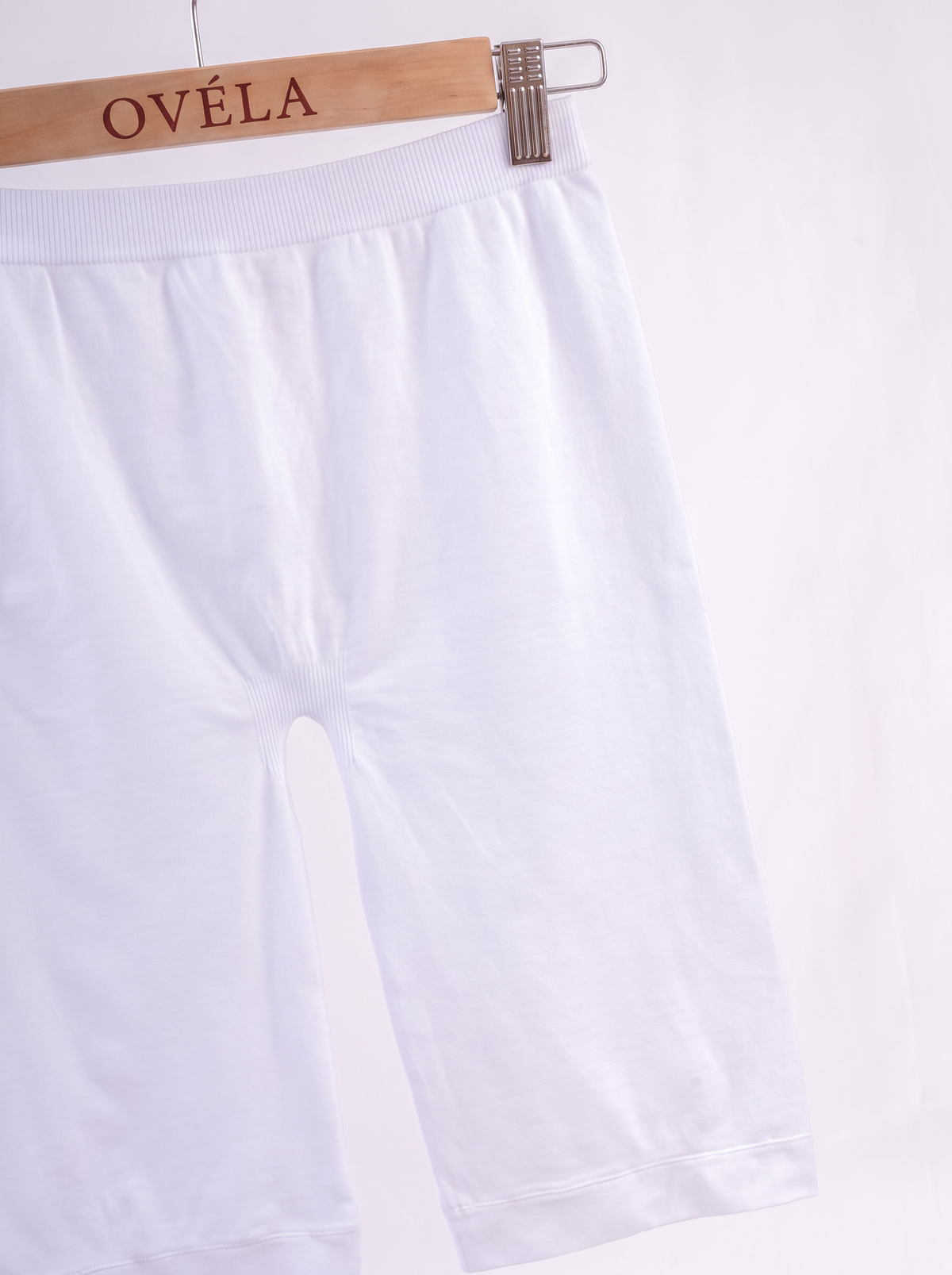 Smooth Layer Seamless Shorts in White #Color_White